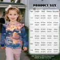 thumbnail image 7 of DISNIMO Capybara Printed Sweatshirt for Girls Cherry Blossom Printed Pullover Tops Long Sleeve T-Shirts Crewneck Hoodies 1-2 Years, 7 of 7