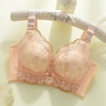 thumbnail image 2 of Mgmyaa Push-Up Contour Balconette Bra Women's Solid Color Bra with Hook & Eye Soft Skin-Friendly Fabric Lace with Charm, 2 of 8
