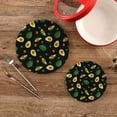 thumbnail image 2 of Avocado 2 Pack Pot Holders Trivets, Heat Resistant Hot Pads for Kitchen Table Decoration Trivets for Hot Dishes/Pot/Bowl/Teapot/Hot Pot Holders, 7" + 9.45", 2 of 7
