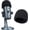 Foam Windscreen, variant on SUNMON Yeti Nano Microphone Foam Windscreen - Mic Wind Cover Pop Filter Foam Cover, Professional Customized for Blue Yeti Nano, The Thicker Pop Filter Is a Good Option.