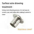 thumbnail image 2 of relayinert Garde-Robe Tige Titulaire Douche Rideau Bride Mur Monté Tube Support Jardin 32mm, 2 of 6