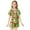 Green, variant on Toddler Girls Silk Pajamas Set Bowknot Printed 2 Piece Short Sleeve Button-Down Top Shorts Set Girls Summer Clothes 2T Girl Pajamas