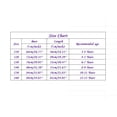 thumbnail image 3 of LUOGENLI T-Shirt pour Filles Garçons et Filles Mode Décontractée Imprimé Col Rond Manches Courtes T-Shirt Haut Longs Chemises pour Filles Bleu Ciel 4-5 Ans, 3 of 4