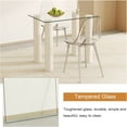 thumbnail image 7 of SUDICA Rectangle Tempered Glass Table Top 24 x 36 Inch, 0.31 Inch Thick, 1 Pack for Dining, Kitchen, Coffee, 7 of 7
