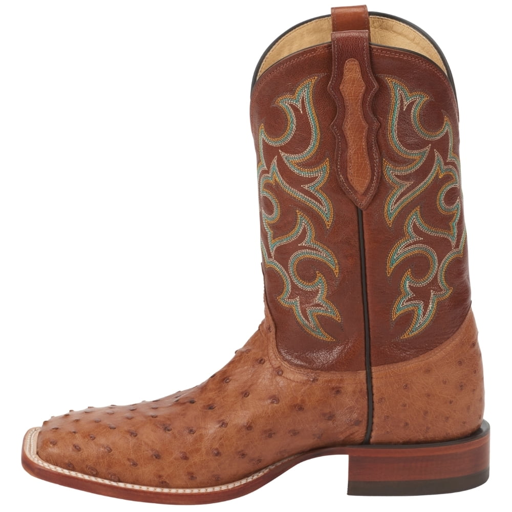Justin Boots Mens Truman 11 Inch Full Quill Ostrich Square  display picture 1