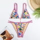 thumbnail image 4 of Gibobby Conjunto de bikini sexy Conjunto de bikini degradado para mujer, traje de baño sexy de dos piezas, traje de baño, traje de playa, estilo nacional(Morado,CH), 4 of 5
