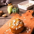 thumbnail image 3 of BRIGHTFUFU 5Pack Thanksgiving Cake Toppers Paper Non-toxic Golden Assorted Color 16.6x6.35cm, 3 of 4