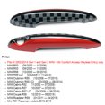 thumbnail image 3 of 2 x Door Handle Cover Cap ABS for Mini Cooper JCW ONE S R55 R56 R57 R58 R59 R61, 3 of 5