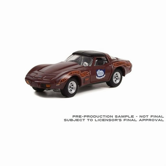 Greenlight Collectibles 1/64 1982 Chevrolet Corvette, Nazareth PA National Motor Speedway Pace Car 30348