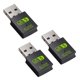 thumbnail image 1 of 3X Adaptador Bluetooth WiFi USB, Receptor Externo de Red Inalámbrica de Banda Dual de 600 Mbps, Dongle WiFi para PC / Computadora Portátil / Computadora de Escritorio, 1 of 5