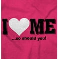 thumbnail image 2 of I Love Me Funny Flirty Valentines Day Women's Plus Size Graphic Tee Brisco Brands 5X, 2 of 4