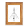 thumbnail image 1 of Aircraft Weapons Equipment Desktop Wooden Photo Frame Display Picture Art Painting Multiple Sets, 1 of 3