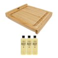 thumbnail image 1 of Tabla de cortar John Boos KNEB17 de madera de arce reversible, 45 x 44 x 3 cm, 1 of 6