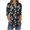 C-Multicolor, variant on AnuYalue 3/4 Length Sleeve Shirt for Women Dressy Button Up Tunic to Wear with Leggings 2025 Summer Floral Graphic Casual Henley Neck Shirts Fashion Comfy Flowy Long Tunics Tshirt