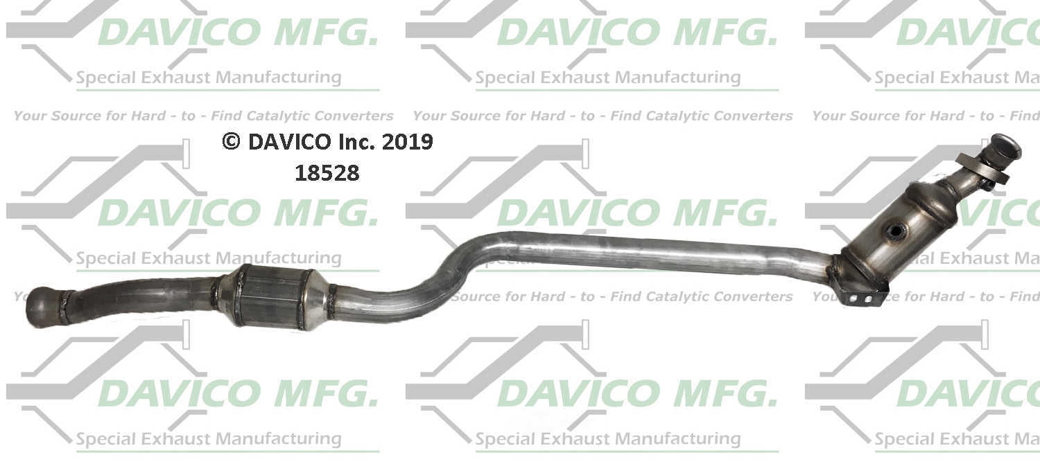 Davico Mfg 18528 Direct-Fit Catalytic Converter