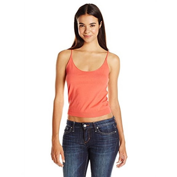 Joe's Jeans Women's Sweater Knit Lina Tank, Amaranth, Medium