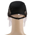 thumbnail image 4 of 1Pc Lace Wig for Making Wigs Adjustable Strap Wig Elastic Hair Net Hairnet Mesh Hat for Women (Black), 4 of 4