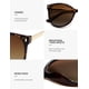 thumbnail image 5 of Gafas de Sol SOJOS Redondas Polarizadas para Mujer/Hombre UV400 Marrón, 5 of 6