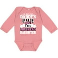 thumbnail image 3 of Inktastic Im Not Just Daddys Little Im a Truckers Daughter Girls Long Sleeve Baby Bodysuit, 3 of 5