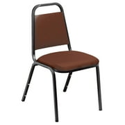 National Public Seating 9100 N Series Vinyl Stacking Chair Burgundy by Overstock