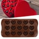 thumbnail image 5 of Molde De Silicona Para Chocolate, 15 Agujeros En Forma De Corazón, Molde Para Hacer Chocolate, Utensilios Para Hornear, 5 of 7