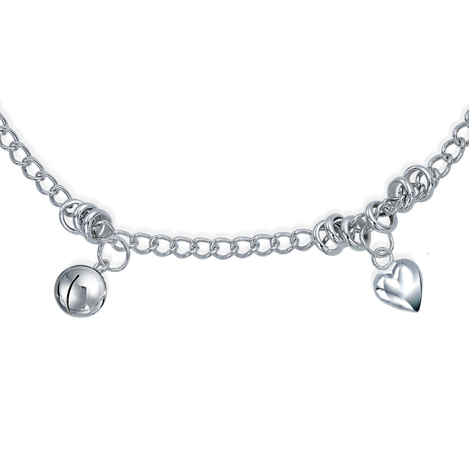 Bling Jewelry Sterling Silver Snake Chain Anklet - 1.5mm, 9 Or 10 Inch, Made In Italy, Lobster Clasp