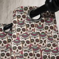 thumbnail image 2 of Ambesonne Colorful Grommet Curtain Single Panel, Paisley Floral Pattern, 50"x60", Cream Green Red, 2 of 5