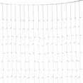 thumbnail image 4 of Curtain String Lights 306 LED  Fairy Waterproof Safe Low Voltage DC 18 Strands 17LED 9.8ft Wedding Decoration Curtain Lights(Cool White), 4 of 6