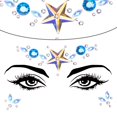 thumbnail image 2 of Tatuajes de diamantes de imitación con forma de sirena SIQUK de Face Jewels, 12 unidades, 2 of 7