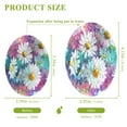 thumbnail image 2 of 3 Pack Dish Sponges Bulk Natural Sponges Household Cleaning Sponge Non-Scratch for Kitchen Dishwashing and Cleaning Dishes Watercolor White Daisies, 2 of 7