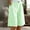 Mint Green, variant on Womens Striped Shorts Straight Leg Elastic Waist Bermuda Five Quarter Shorts Casual Summer Going Out Beach Shorts with Pockets