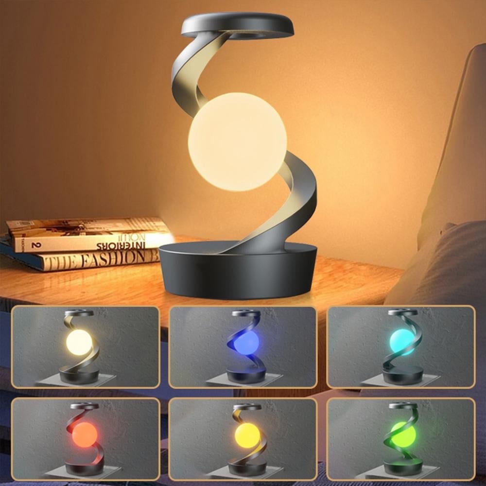 Hnjugfe Levitating LED Night Light, Color Changing, Floating Decor