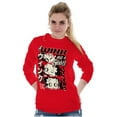 thumbnail image 4 of Betty Boop A Wink And A Giggle Women's Long Sleeve T Shirt Brisco Brands L, 4 of 6