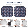 thumbnail image 6 of Windshield Sun Shade, Lovely axolotl blue cute Foldable Car Sun Shade Windshield for Front, 2 Pieces, 6 of 7