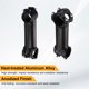 thumbnail image 5 of Vástago de bicicleta uxcell de 31.8mm, 7 grados, 120mm, aleación de aluminio, vástago de manillar de bicicleta con llave hexagonal para bicicleta de montaña, carretera, BMX, MTB, ciclismo, negro, 5 of 7