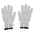 thumbnail image 2 of LYUMO 1 par de guantes de masaje con electrodos conductores para máquina Tens, cables de electroterapia, guantes de masaje L, 2 of 7
