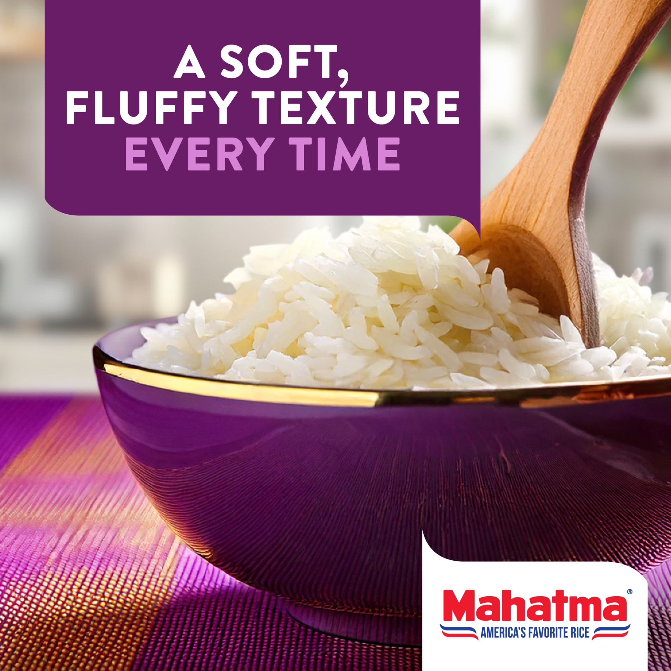 Mahatma Jasmine White Rice, Thai Fragrant Long Grain Rice, 20 lb Bag