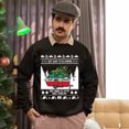 thumbnail image 5 of Christmas Sweatshirt, I Just Want to Go Camping Christmas Sweatshirt, Funny Holiday RV Ugly Sweater, Campfire & Camper Crewneck for Adventurers & Campers, 5 of 5