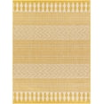 thumbnail image 3 of Hauteloom Asif Hallway, Kitchen Patio Outdoor Runner Rug - Bohemian, Transitional - Bone, Olive, Camel - 2'7" x 7'3", 3 of 9