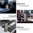 thumbnail image 3 of Camouflage Insulated Stainless Steel Water Bottle with Straw & Cleaning Brush – 18 Oz | Leakproof, BPA-Free, 304 Stainless Steel, Wide Mouth, Travel Mug for Car, Gym, Office, 3 of 5