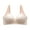 Khaki, variant on Mrat Cotton Bras for Women Front Closure Plus Size Plus Size Bralettes for Women Cotton Bras for Women Back Adjustment Yoga Running Bra S