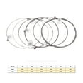 thumbnail image 3 of Electric Guitar Strings Hexagon Alloy Wire Nickel Wound Bright Corrosion Resistant 6 Strings Set (.009-.042) Extra Light Special, 3 of 7