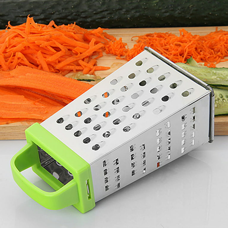 ROBOT-GXG Cheese Grater with Handle - Kitchen Food Grater - Cheese Grater  Handheld Stainless Steel Multi-purpose Kitchen Food Grater with Wooden