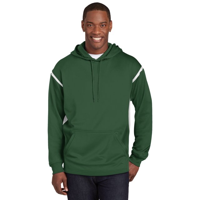 Tech Sweat à Capuche en Polaire Colorblock
