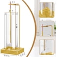 thumbnail image 2 of Fusion Incense Holder for Sticks, Insence-Stick Holder, Anti-Ash Flying No Mess Incense Burner, Incense Stick Holder with Glass Ash Catcher, for Yoga Spa Meditation Home Decor(2 Pack), 2 of 7