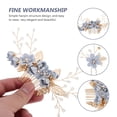 thumbnail image 3 of unbranded 3Ud Horquillas Para De Aleación Con Floral Y Fino, 3 of 6