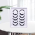 thumbnail image 4 of Faux Mink Lashes Cross Fluffy Natural Look False Eyelashes 3d Dramatic, 4 of 5
