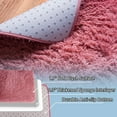 thumbnail image 2 of Socofuz 9x12ft Large Fluffy Rug, Soft Scandinavian Light Luxury Premium Carpets for Living Room Kids Rooms Dormitory Home Decor, Blush Pink, 2 of 8