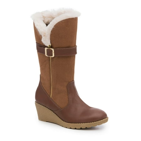 Rachel Shoes Girls' Romina Tall Fashion Wedge Boot
