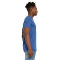 thumbnail image 4 of CN 3301 UNISEX SUEDED TEE (HEATHER TRUE ROY S), 4 of 4